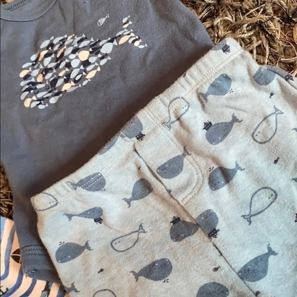 Nautical ocean bundle 3-6 months Absorba Old Navy.